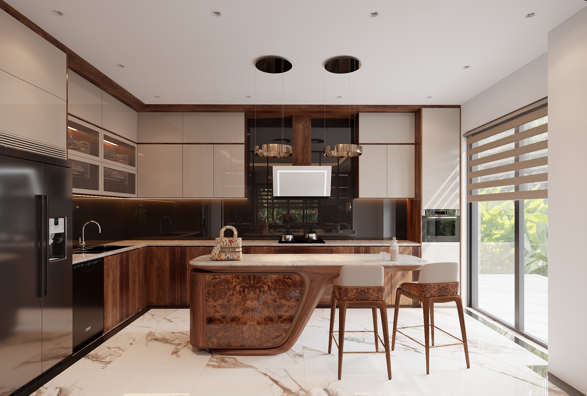 Giá tủ bếp theo chất liệu kích thước và thiết kế