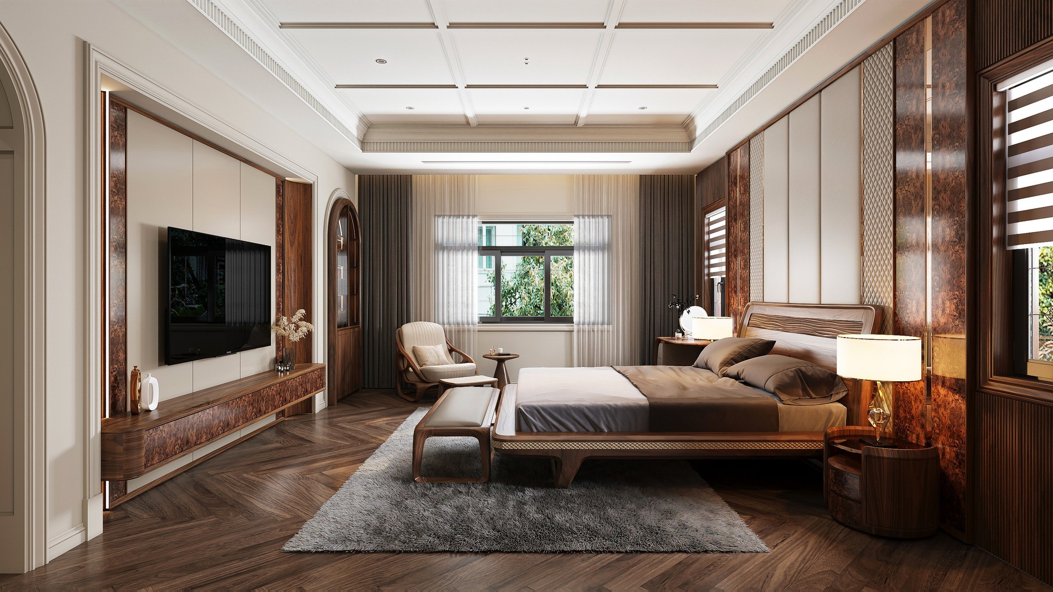 Mẫu giường ngủ hiện đại đẹp nhất cho phòng ngủ