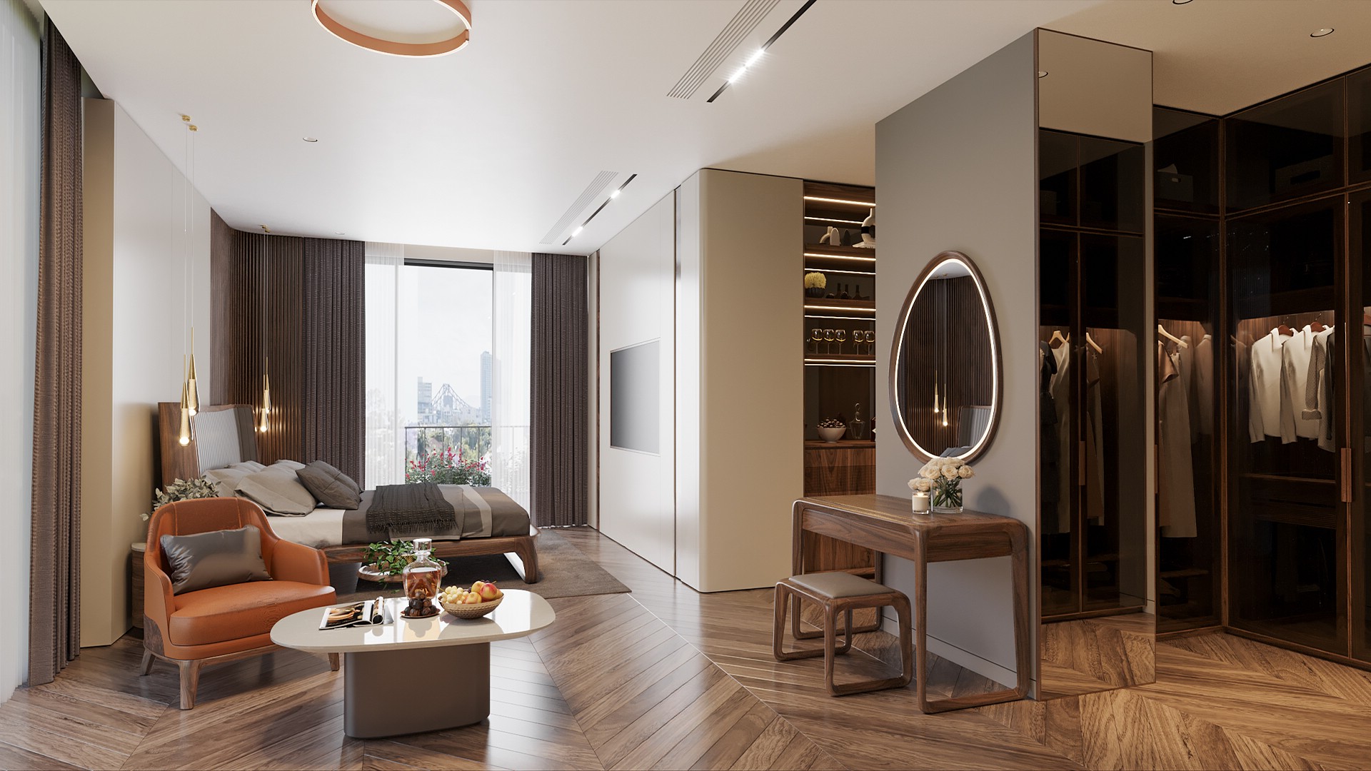Mẫu phòng ngủ đẹp hiện đại và ấm cúng